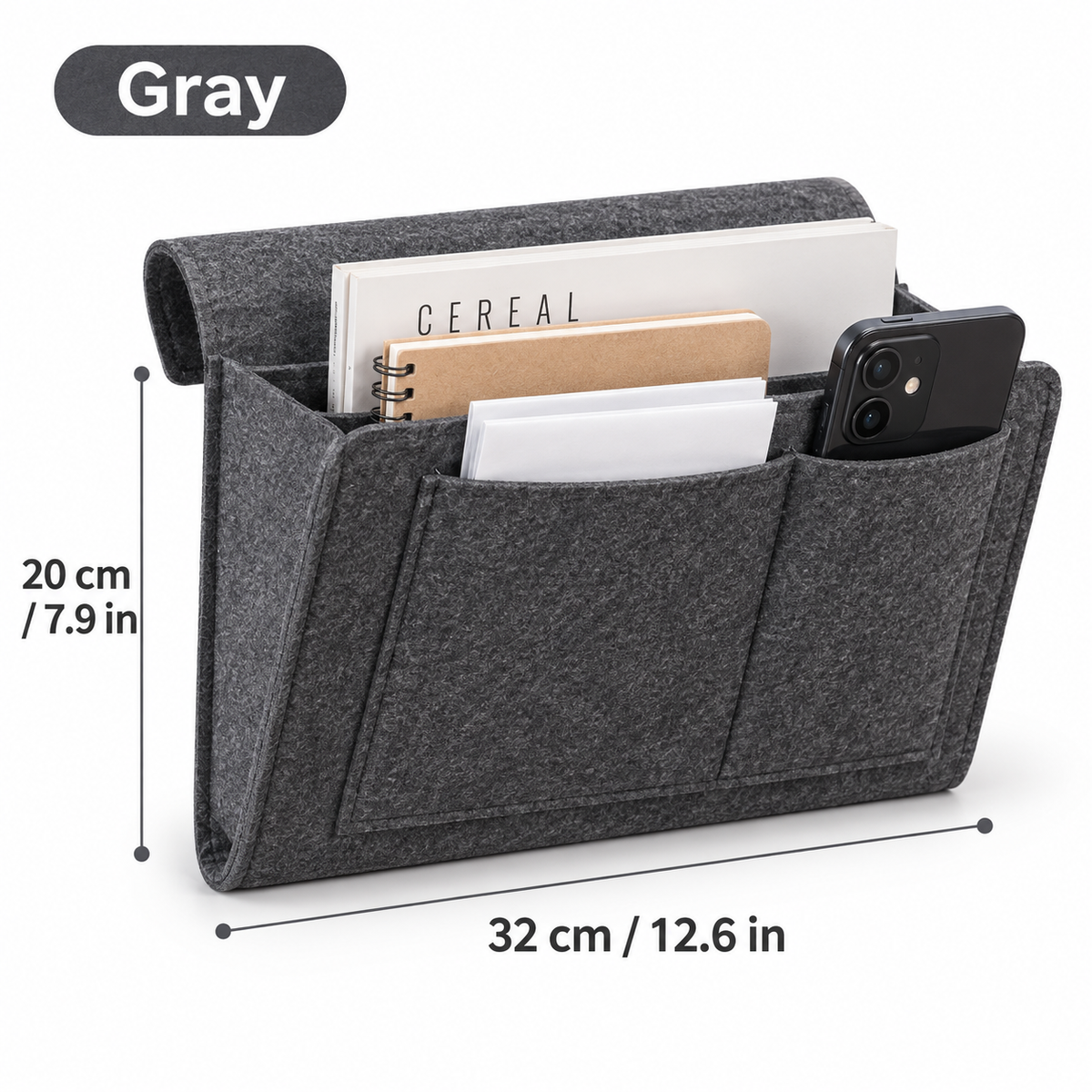 Halemir Bedside Hanging Organizer – Keep Essentials Within Reach