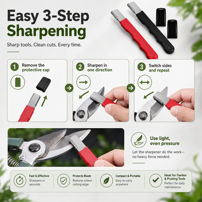 Halemir 2 Count Professional Kitchen Knife Sharpener